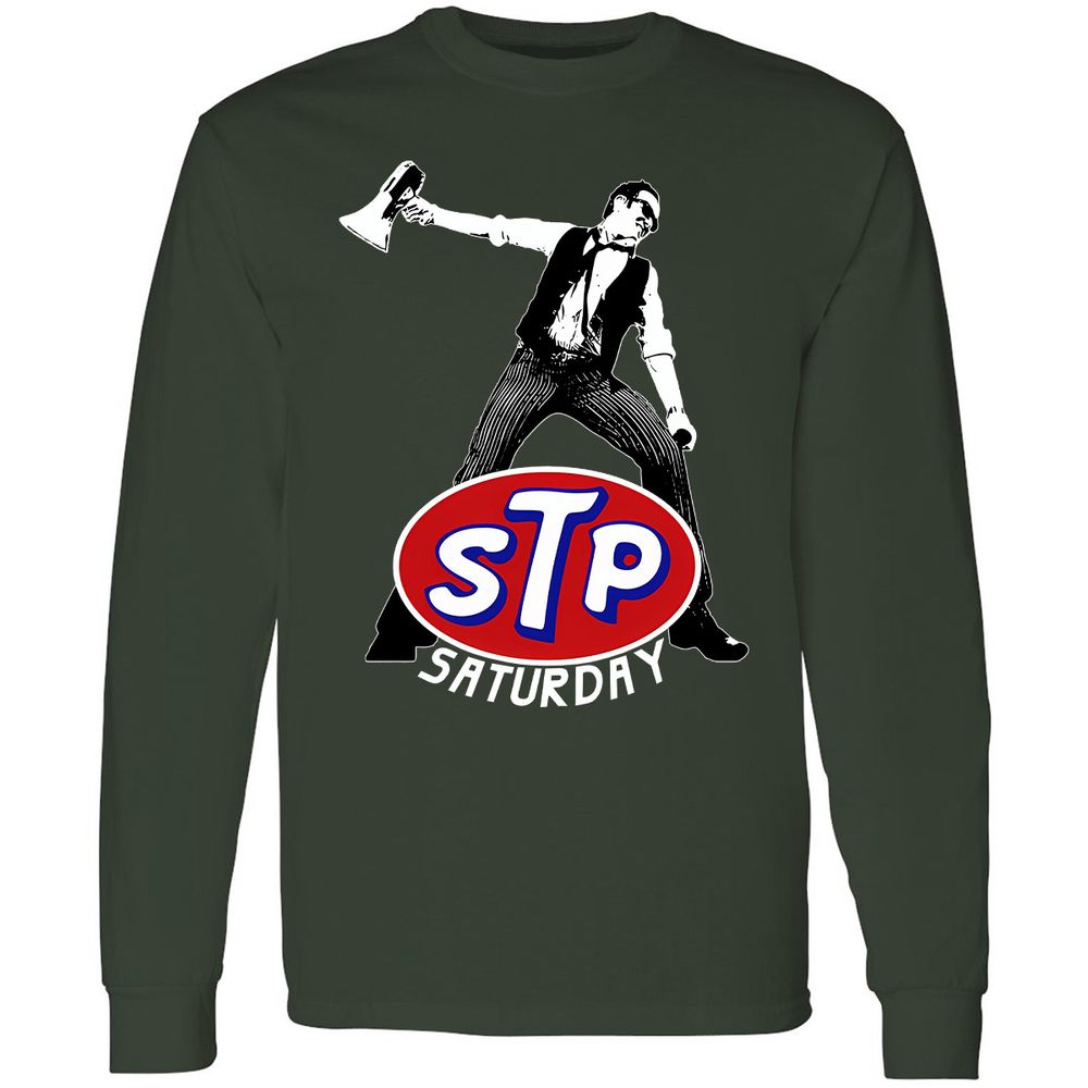 Long Sleeve T-Shirt - 2QVGMJLV - Forest Green - 4