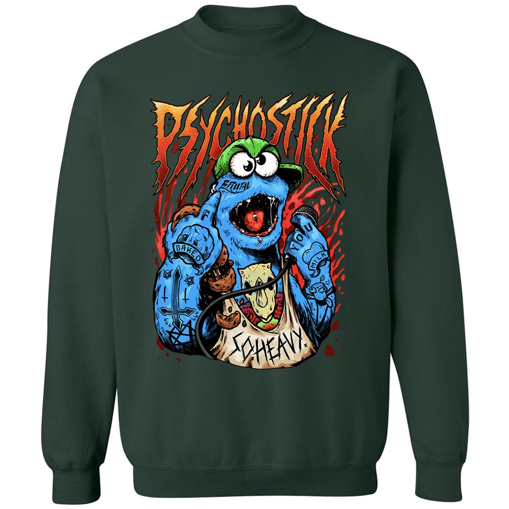 Classic Unisex Sweatshirt - L7N4BEGX - Forest Green - 4