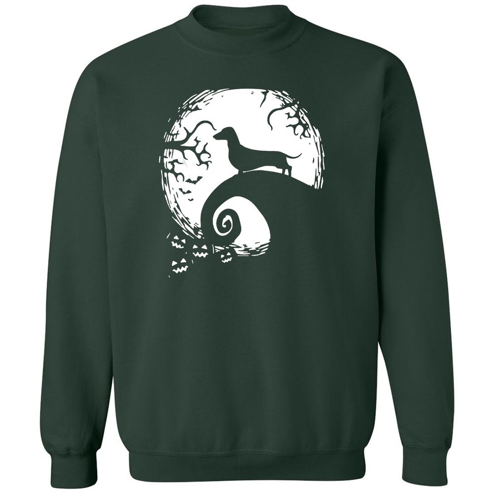 Classic Unisex Sweatshirt - SFM7QZTT - Forest Green - 4