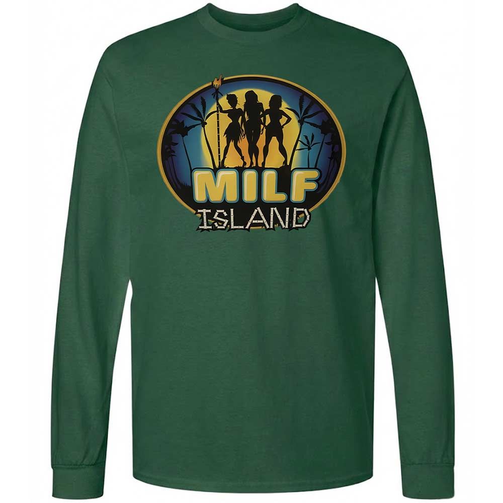 Long Sleeve T-Shirt - 13QCSXVT - Forest Green - 4