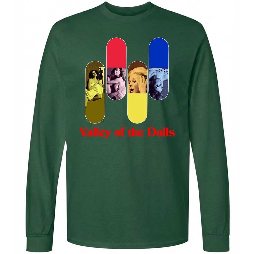 Vintage Valley Of The Dolls - Forest Green - 4