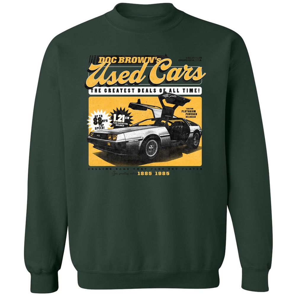 Classic Unisex Sweatshirt - MVC8HFM7 - Forest Green - 4