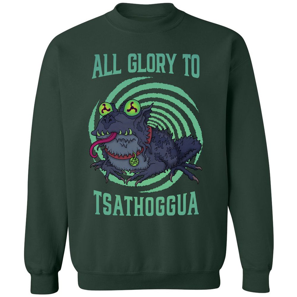 Classic Unisex Sweatshirt - KQKLZQC7 - Forest Green - 4