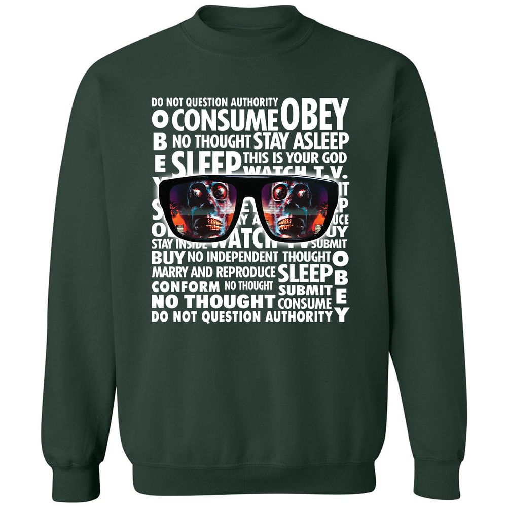 Classic Unisex Sweatshirt - GSC5G97X - Forest Green - 4