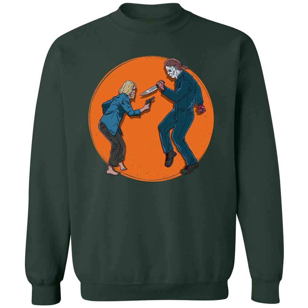 Classic Unisex Sweatshirt - 71NXD8KE - Forest Green - 4