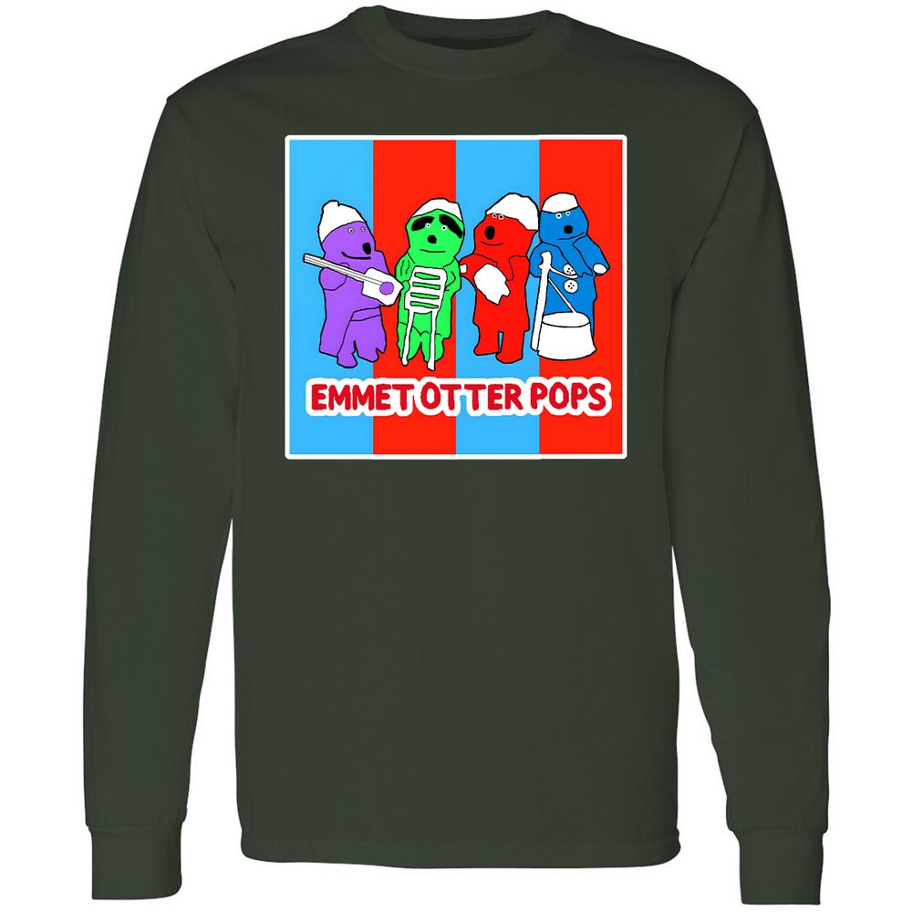 Long Sleeve T-Shirt - 2YXGHTT4 - Forest Green - 4