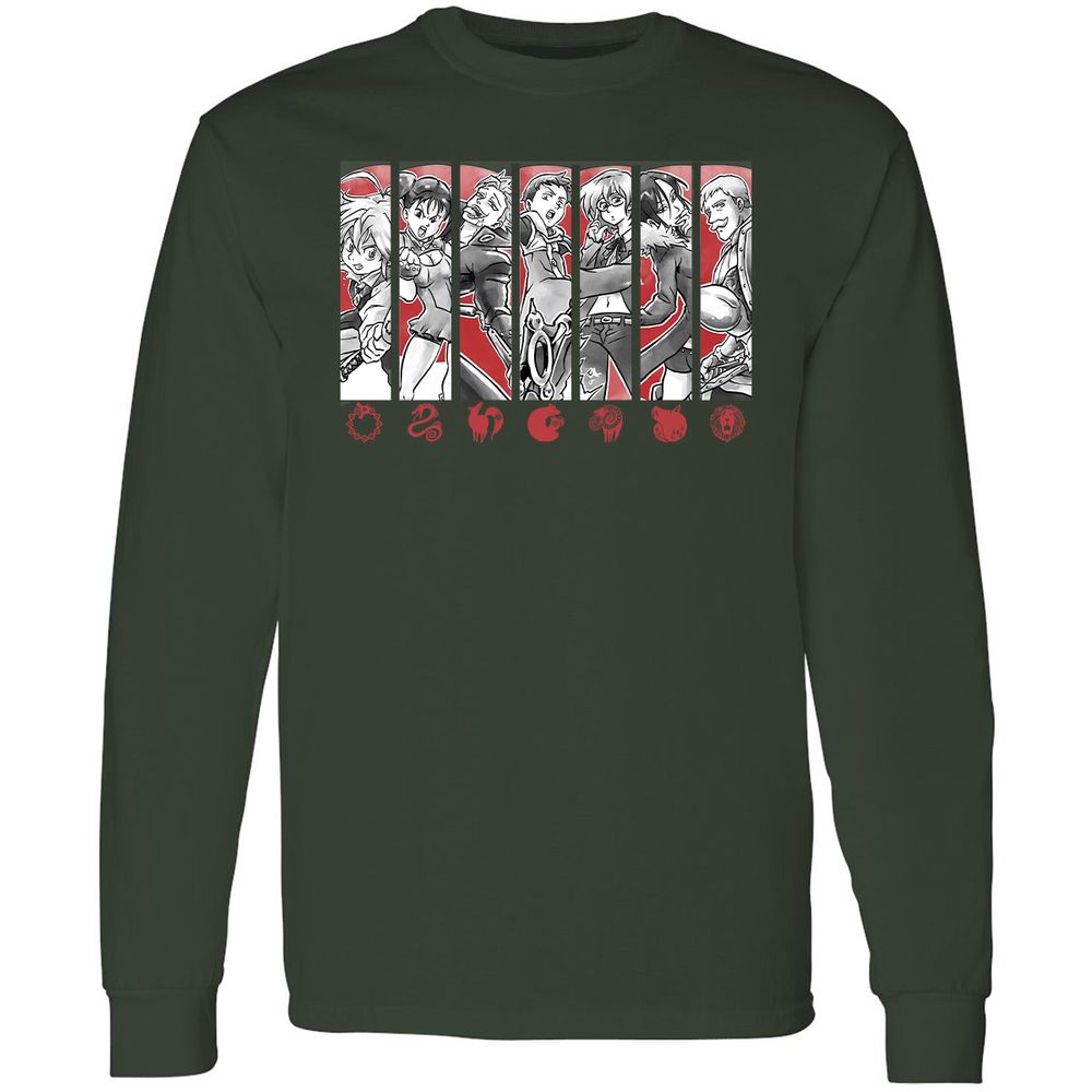 Long Sleeve T-Shirt - P81RMQZZ - Forest Green - 4