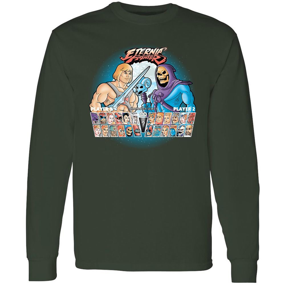 Long Sleeve T-Shirt - 9T93UJM5 - Forest Green - 4