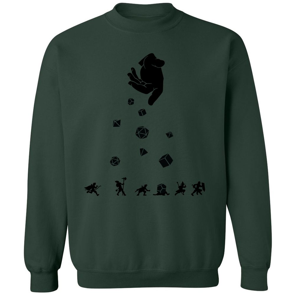 Classic Unisex Sweatshirt - 2CT49H71 - Forest Green - 4