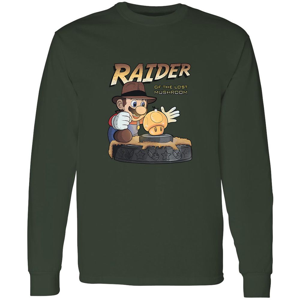Long Sleeve T-Shirt - FHFLVNQN - Forest Green - 4