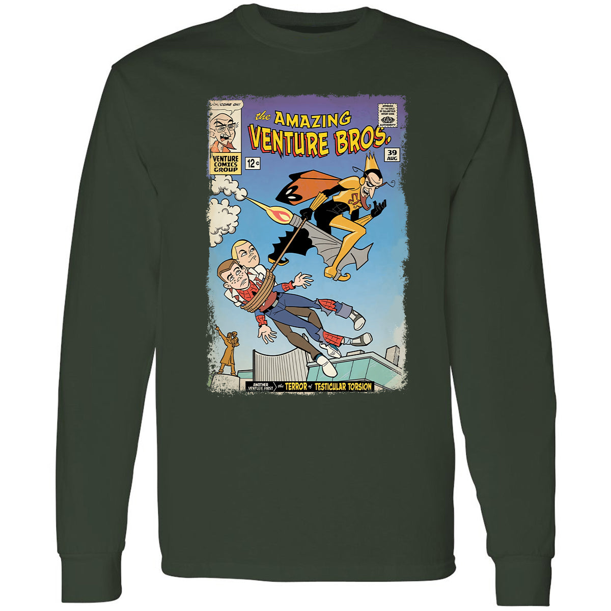 Long Sleeve T-Shirt - NRJT79MP - Forest Green - 4