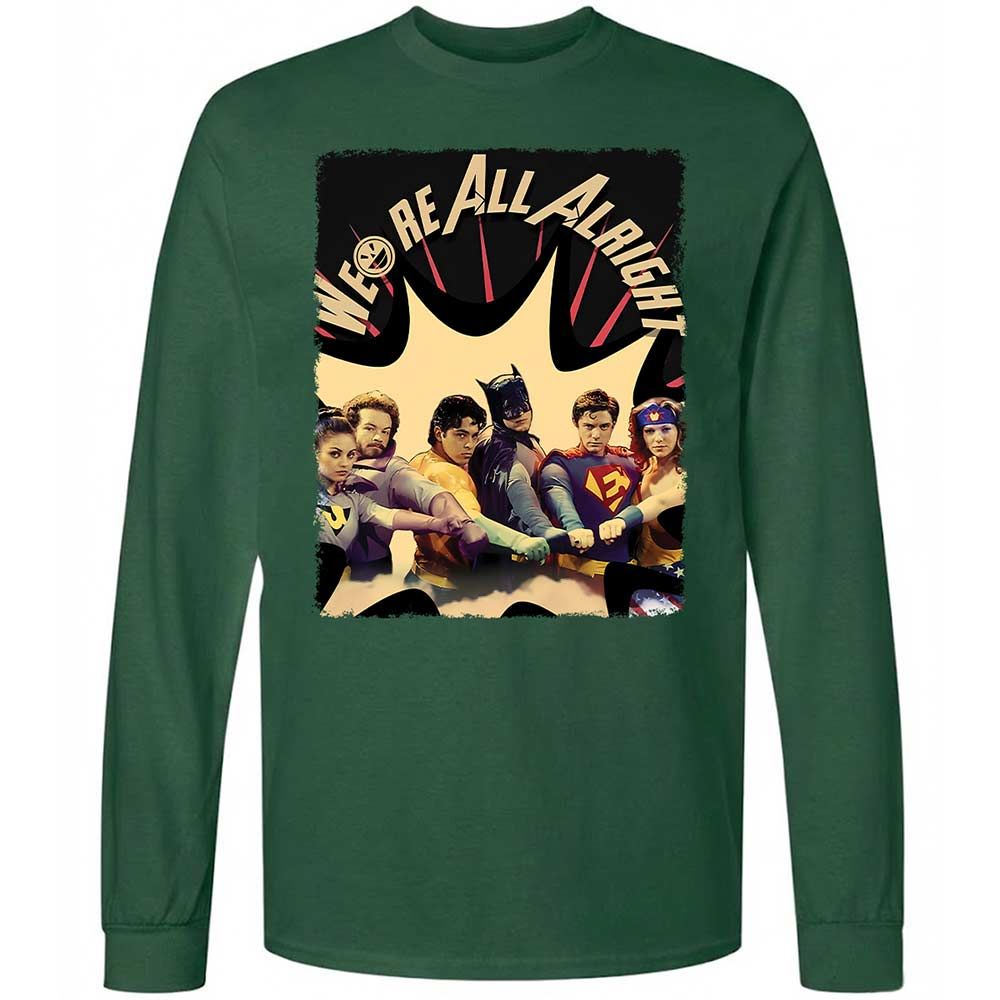 Long Sleeve T-Shirt - 7TNC3979 - Forest Green - 4
