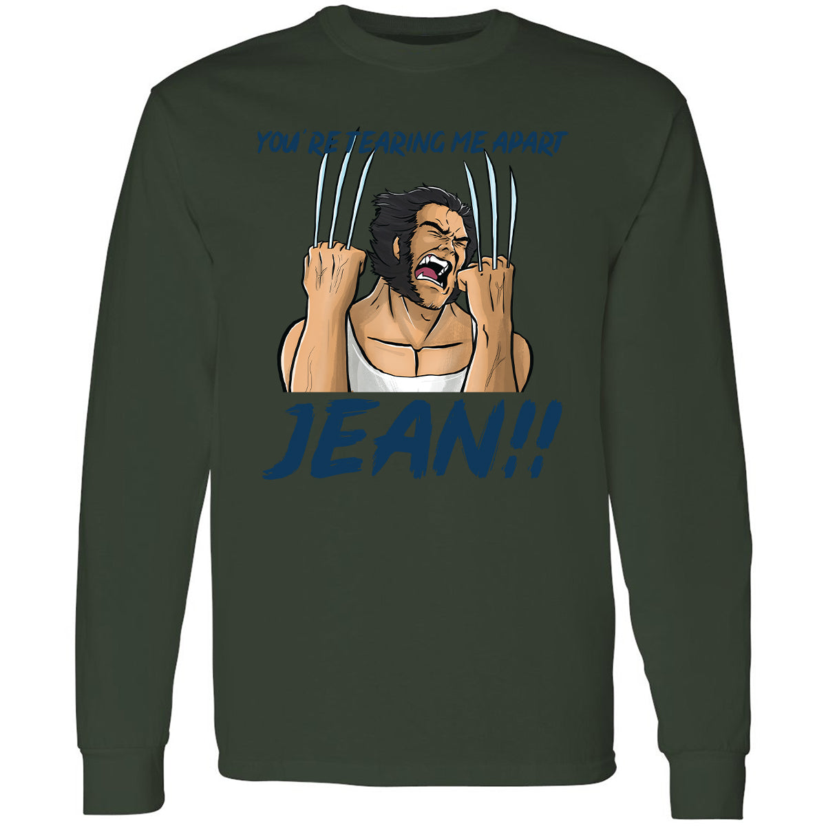 Long Sleeve T-Shirt - MC5AGTDE - Forest Green - 4