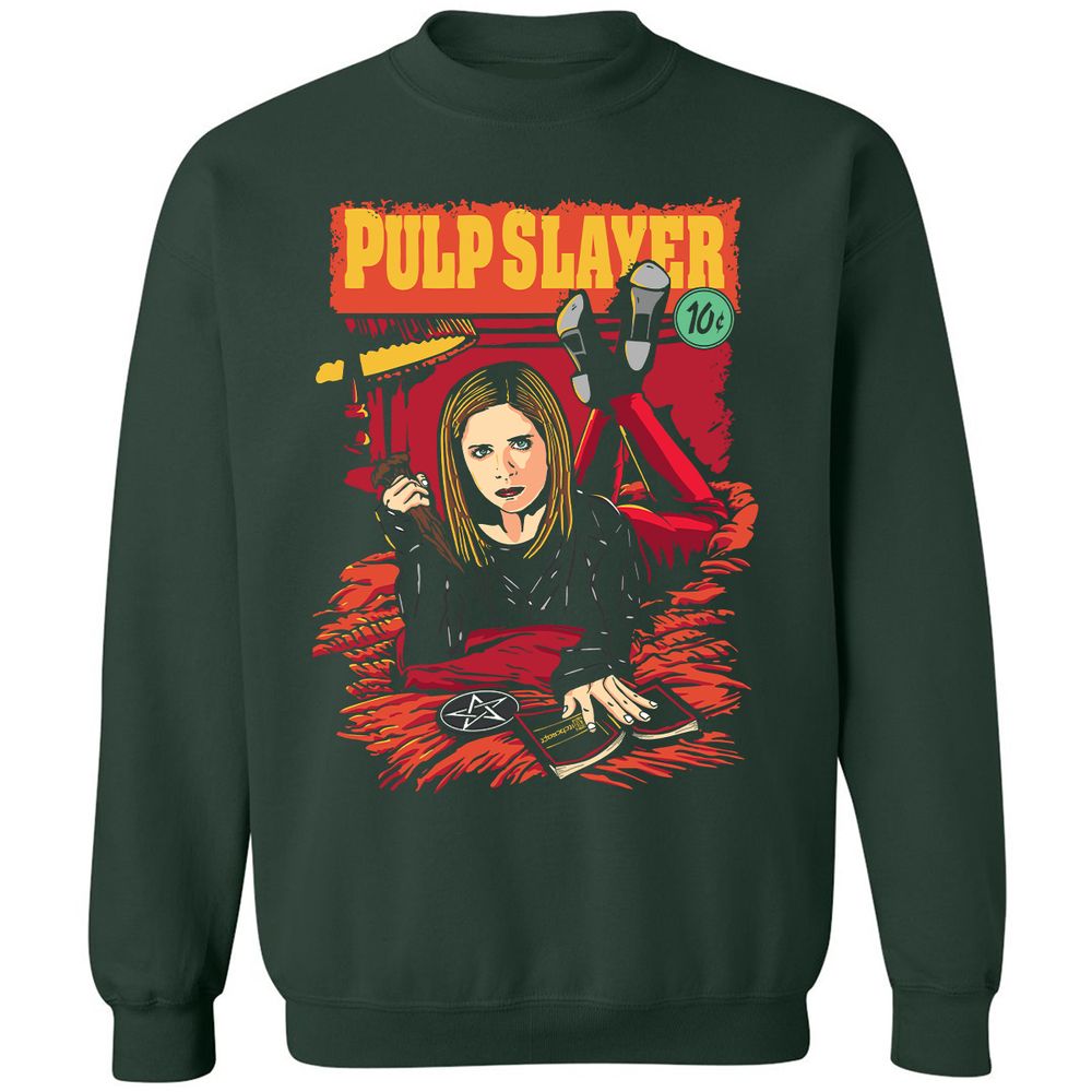 Classic Unisex Sweatshirt - EY92GC2S - Forest Green - 4