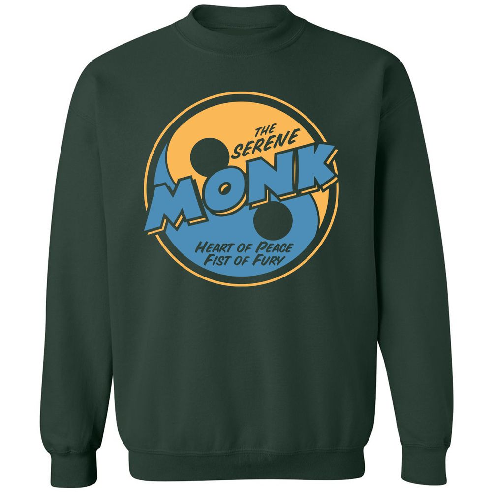 Classic Unisex Sweatshirt - 73AKZV3M - Forest Green - 4