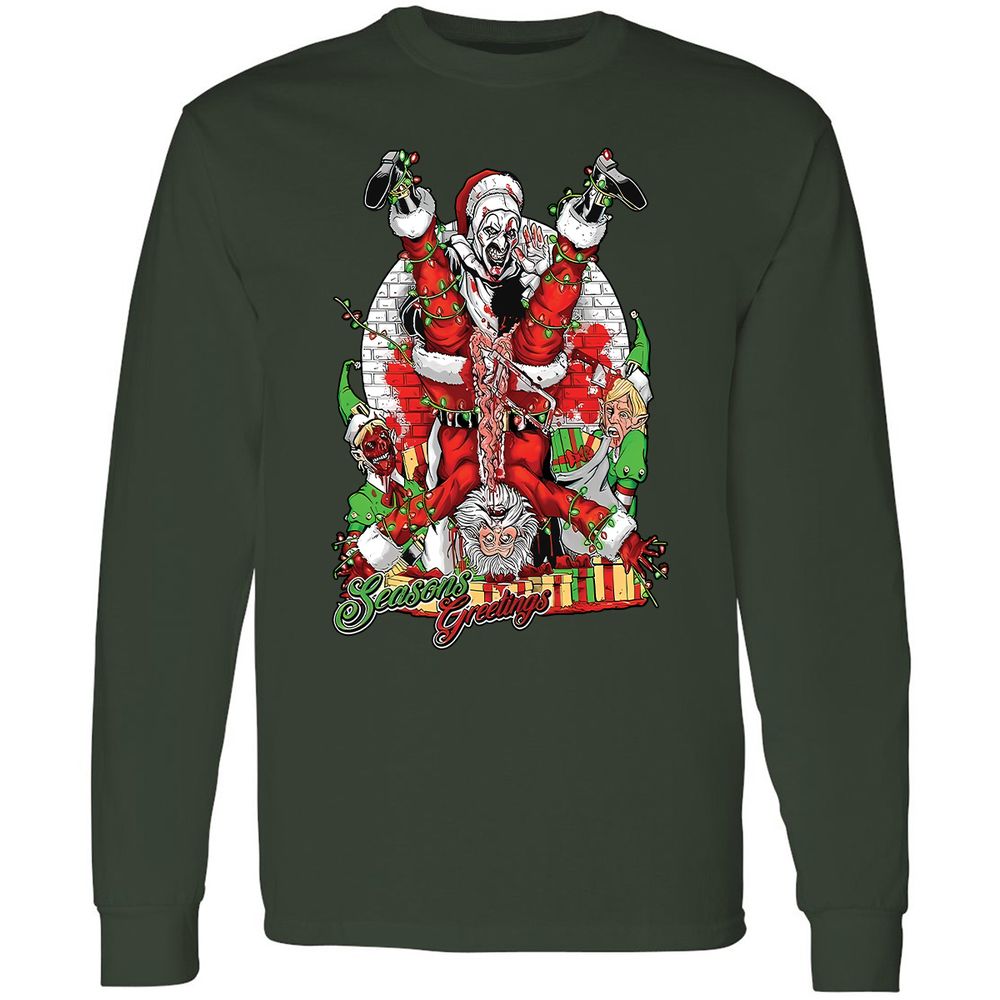 Seasons Greetings - Forest Green - 4