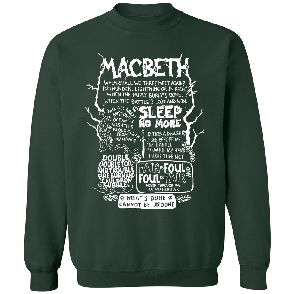 Classic Unisex Sweatshirt - S2UL6EUG - Forest Green - 4