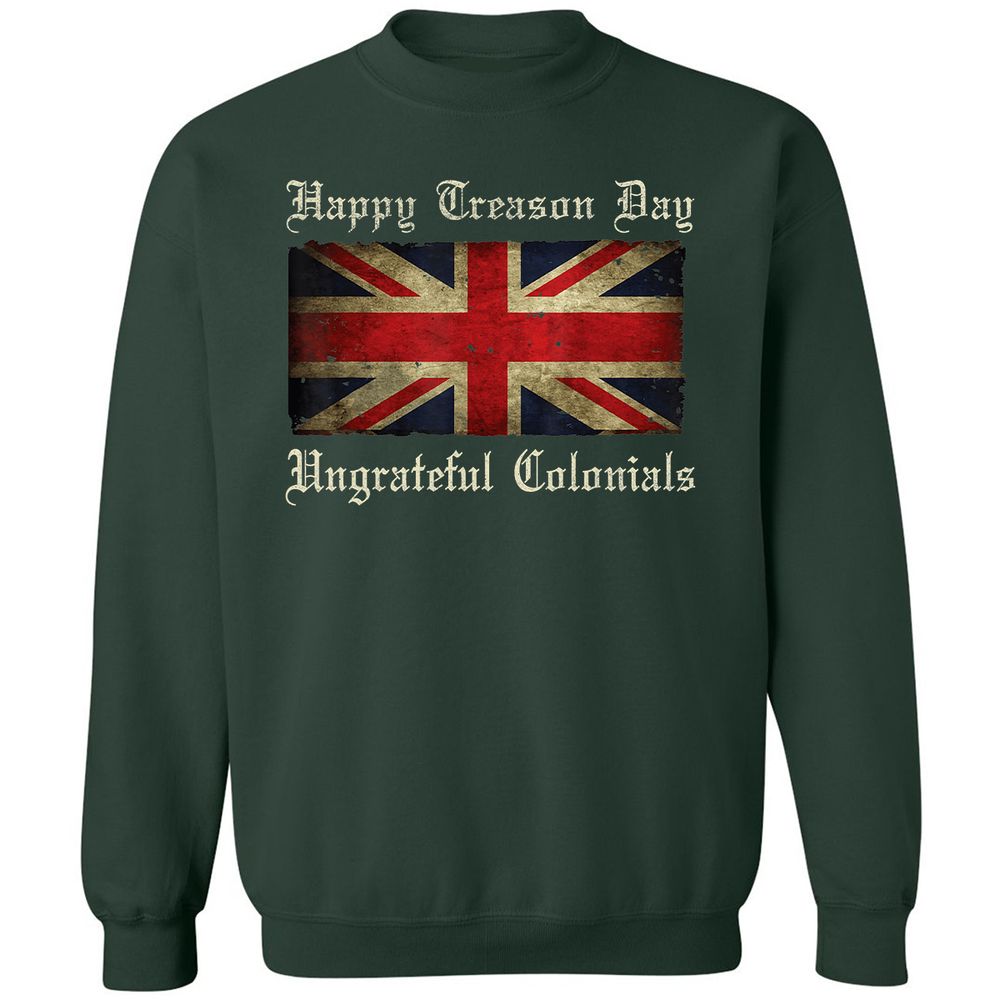 Classic Unisex Sweatshirt - 7TJETHYA - Forest Green - 4
