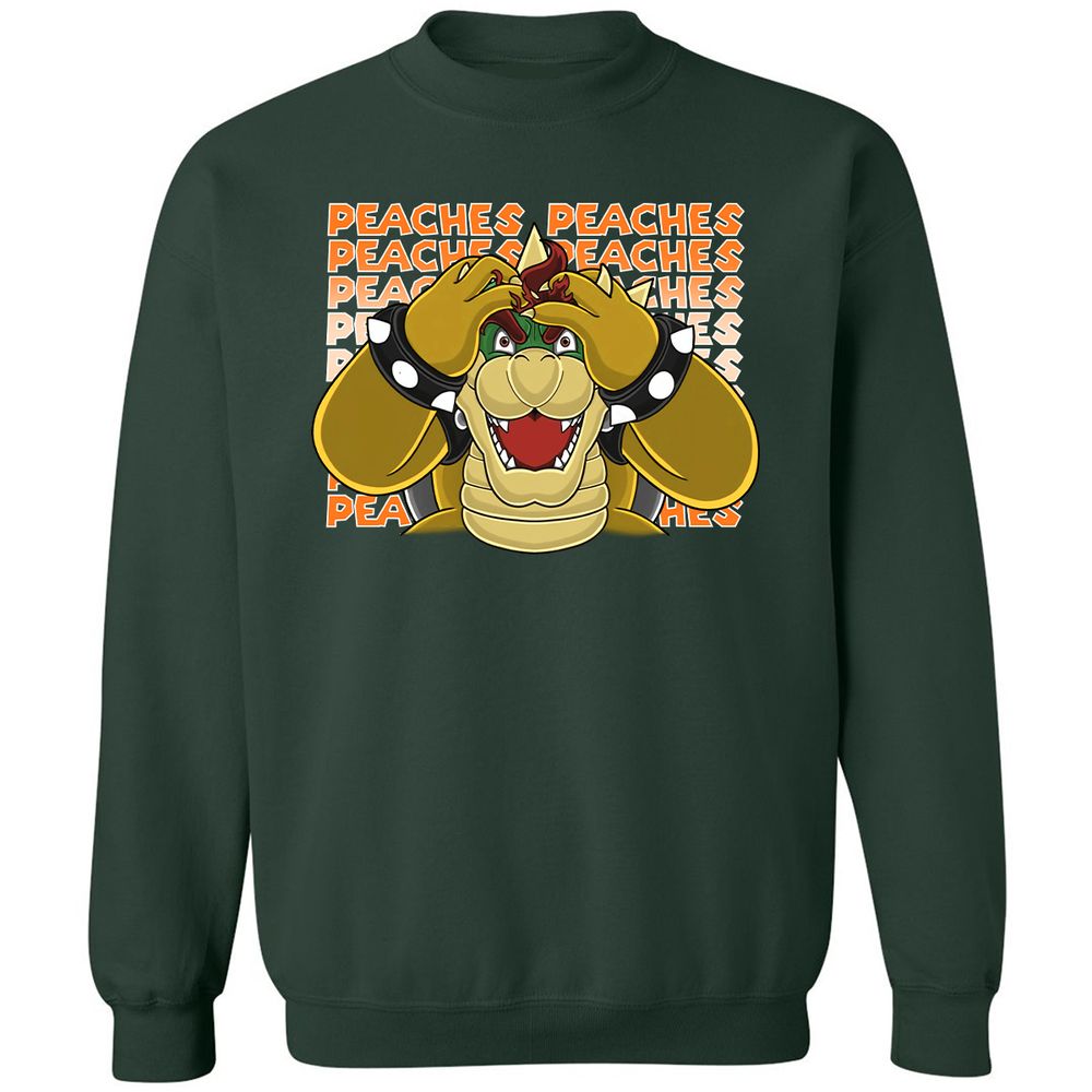 Classic Unisex Sweatshirt - 9X6Q973E - Forest Green - 4