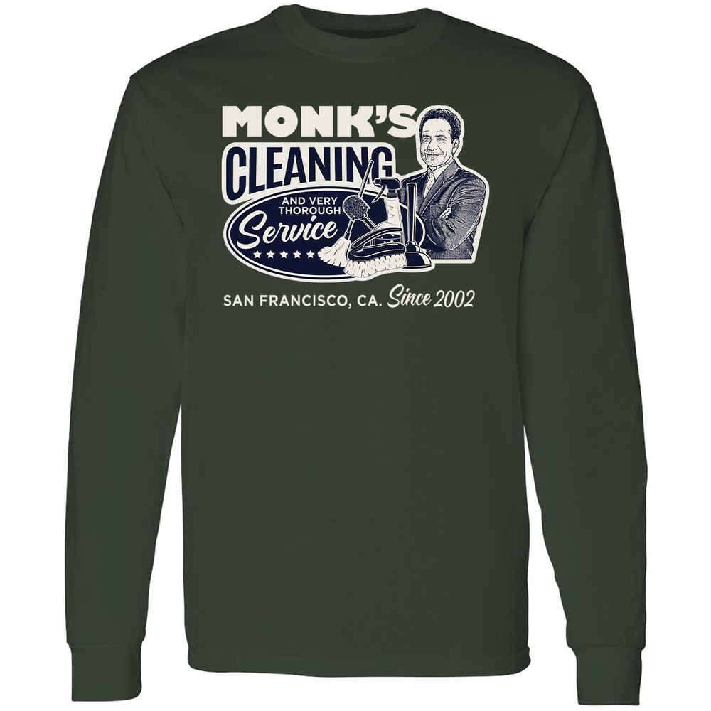 Long Sleeve T-Shirt - GBAJP6NJ - Forest Green - 4