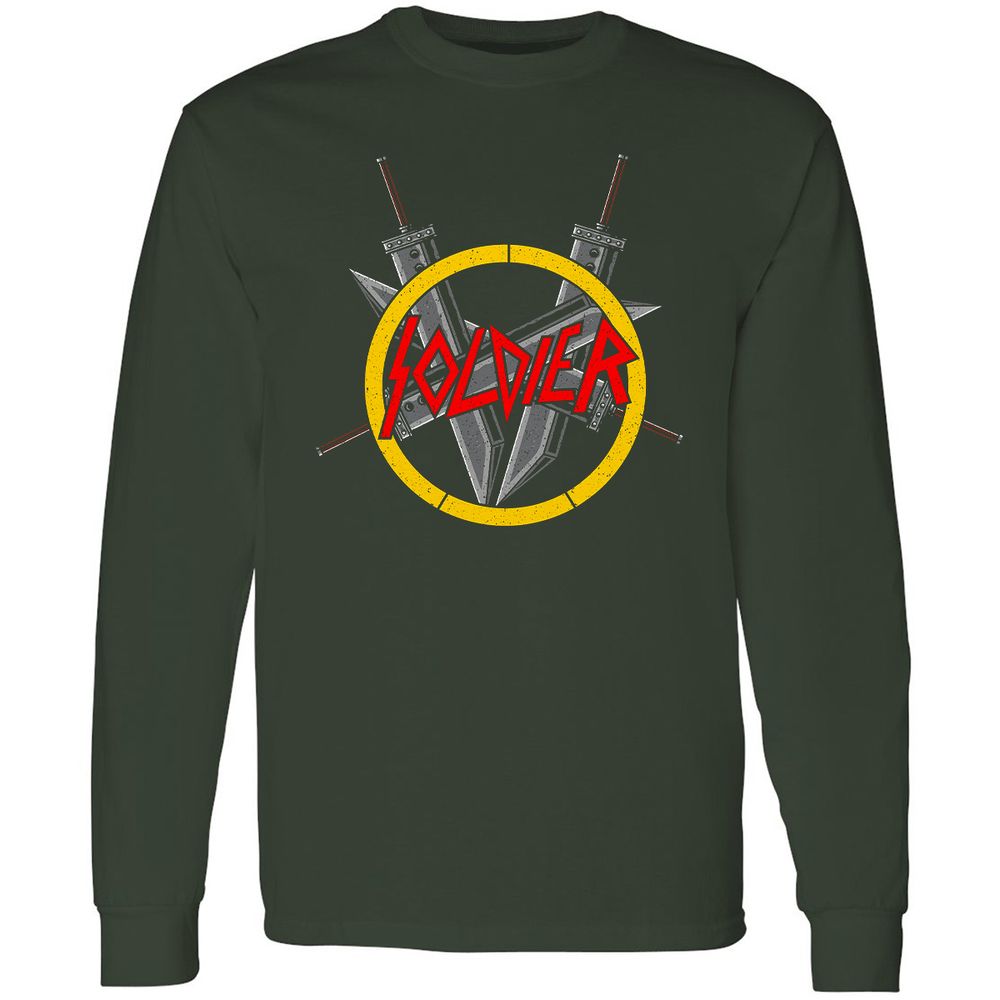 Long Sleeve T-Shirt - DXMPEDKM - Forest Green - 4