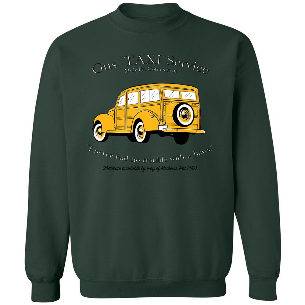 Classic Unisex Sweatshirt - 4P3C3YU3 - Forest Green - 4