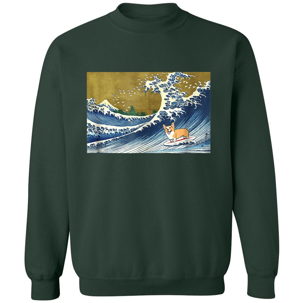 Classic Unisex Sweatshirt - JVQ6WQ87 - Forest Green - 4