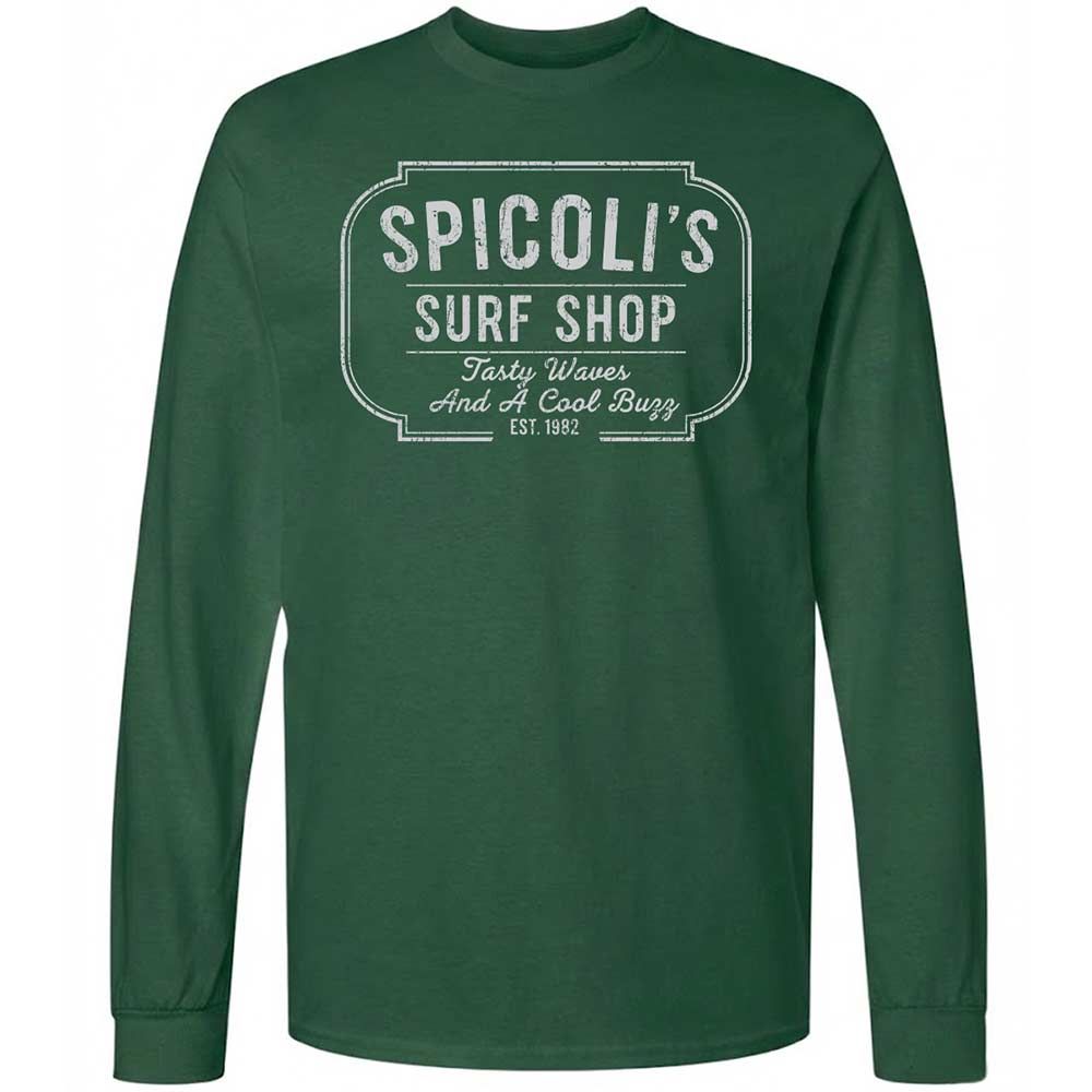 Long Sleeve T-Shirt - WRKZB5J9 - Forest Green - 4