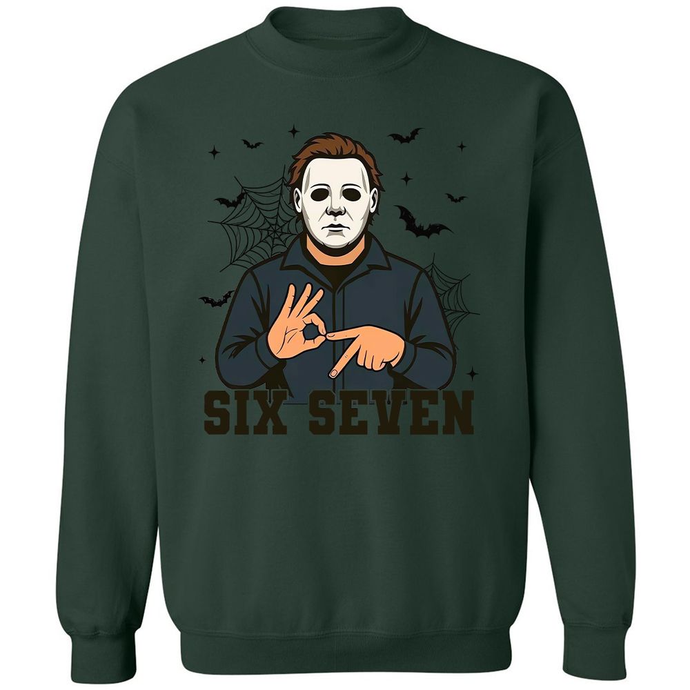 Classic Unisex Sweatshirt - F8PTS64Q - Forest Green - 4