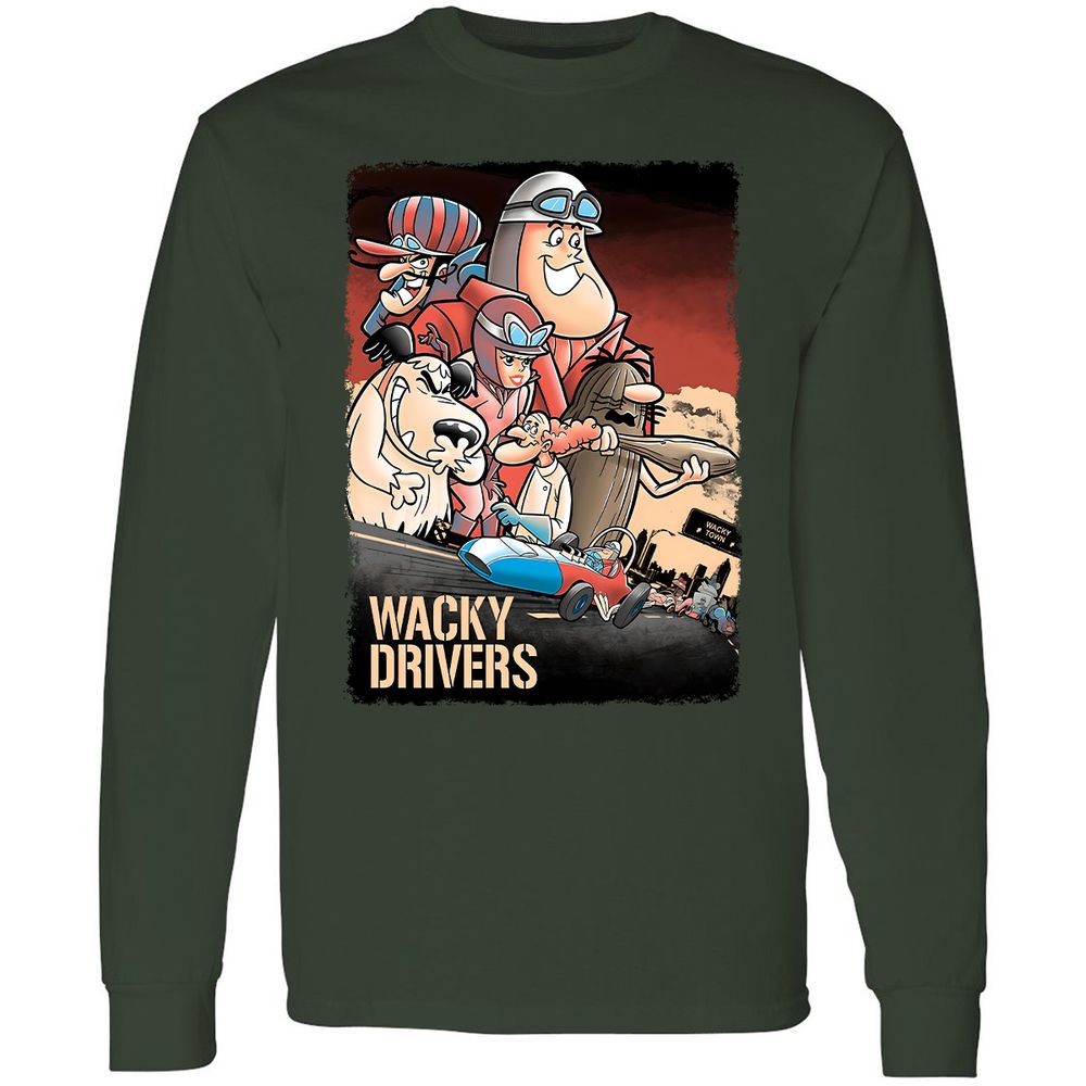 Long Sleeve T-Shirt - GTZ8Y2JX - Forest Green - 4