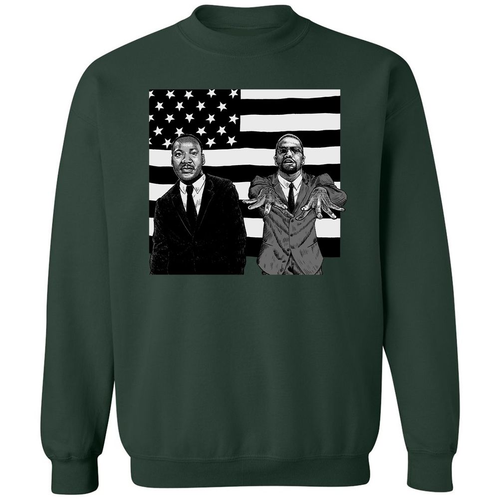 Classic Unisex Sweatshirt - LKNJRWEW - Forest Green - 4
