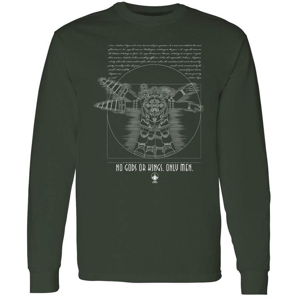 Long Sleeve T-Shirt - Y5KT1D53 - Forest Green - 4