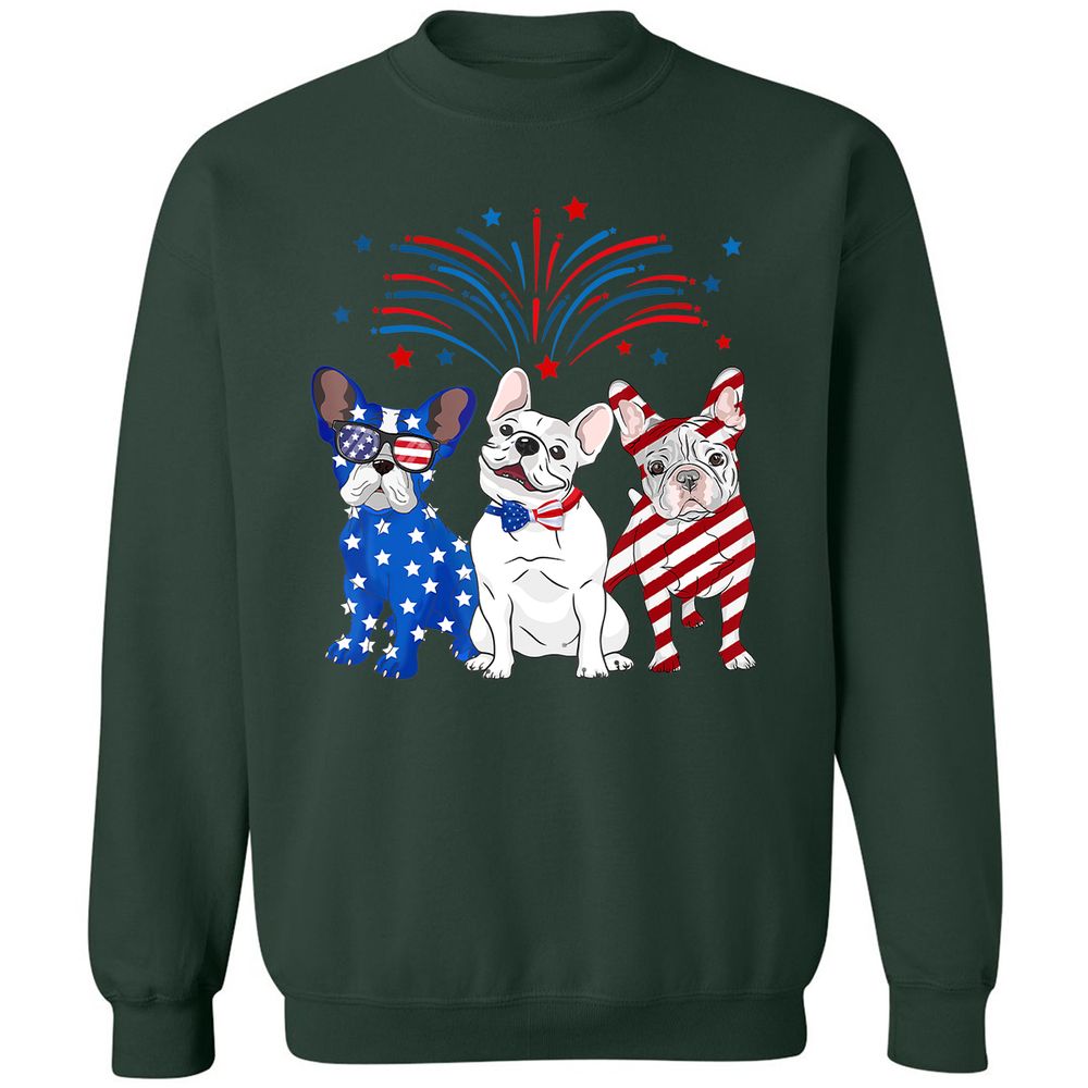Classic Unisex Sweatshirt - QLVGN45C - Forest Green - 4