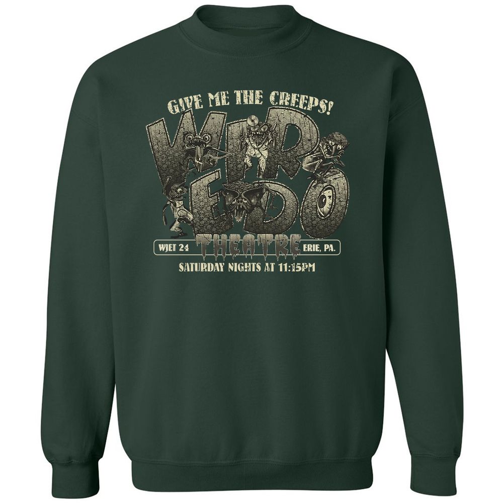 Classic Unisex Sweatshirt - T2HND6FB - Forest Green - 4