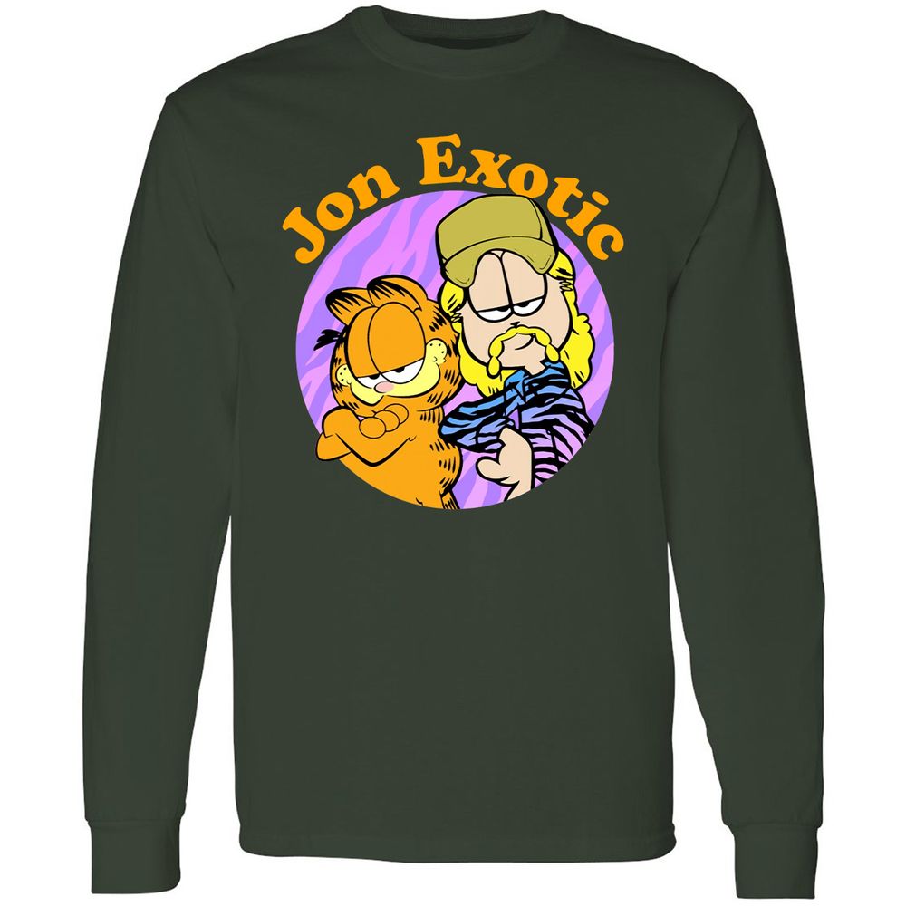 Long Sleeve T-Shirt - 2KMQBMM7 - Forest Green - 4