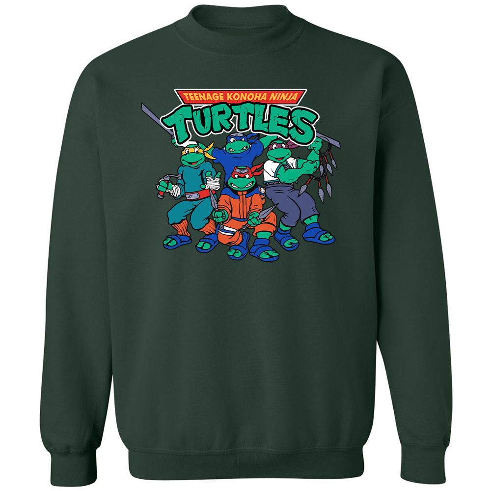 Classic Unisex Sweatshirt - UY84TMJ5 - Forest Green - 4