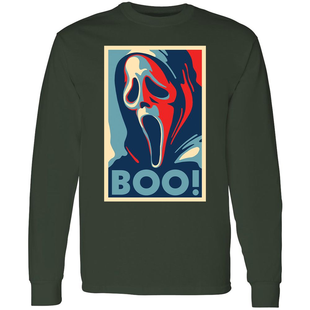 Long Sleeve T-Shirt - KSZZGJ59 - Forest Green - 4