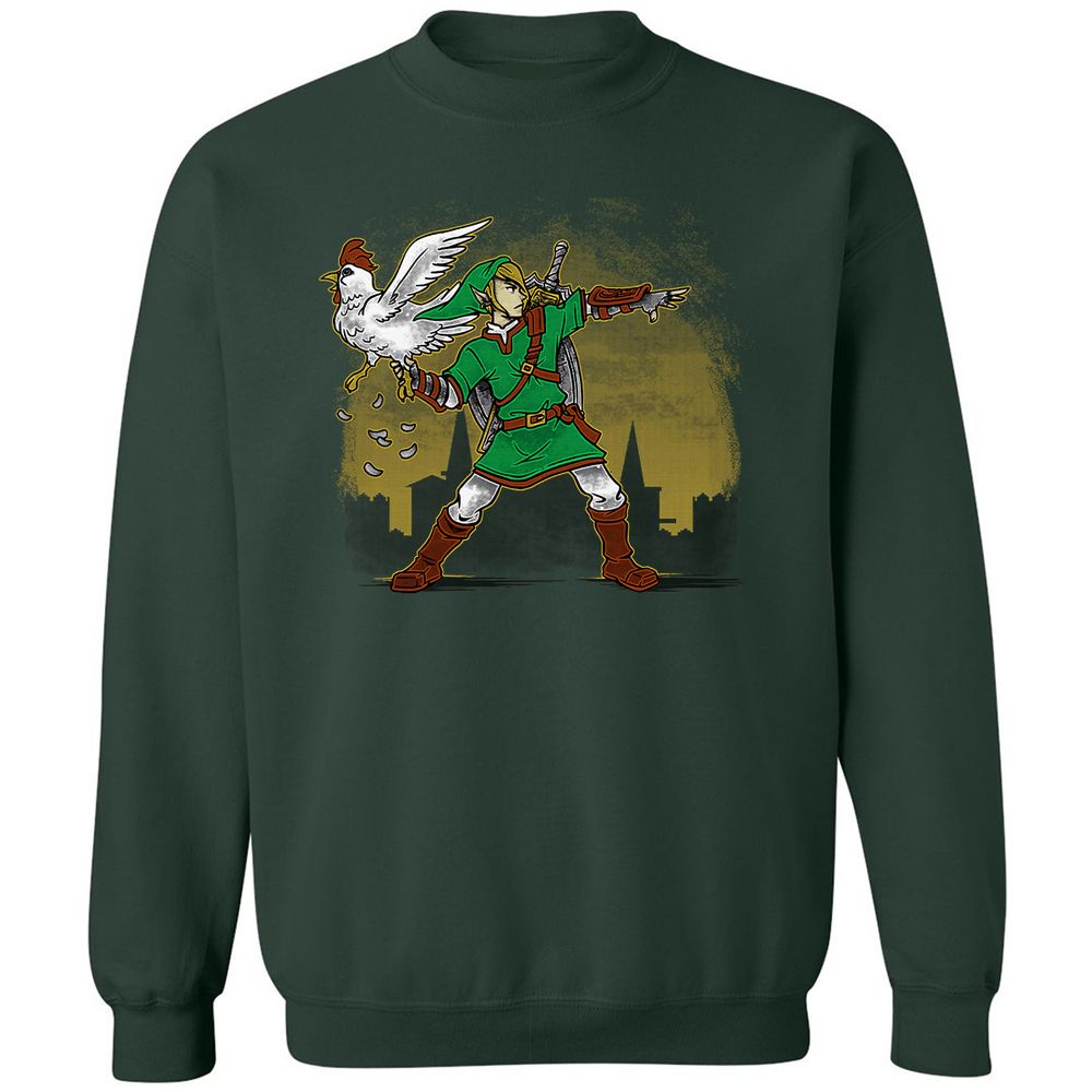 Classic Unisex Sweatshirt - JKFNVEA1 - Forest Green - 4