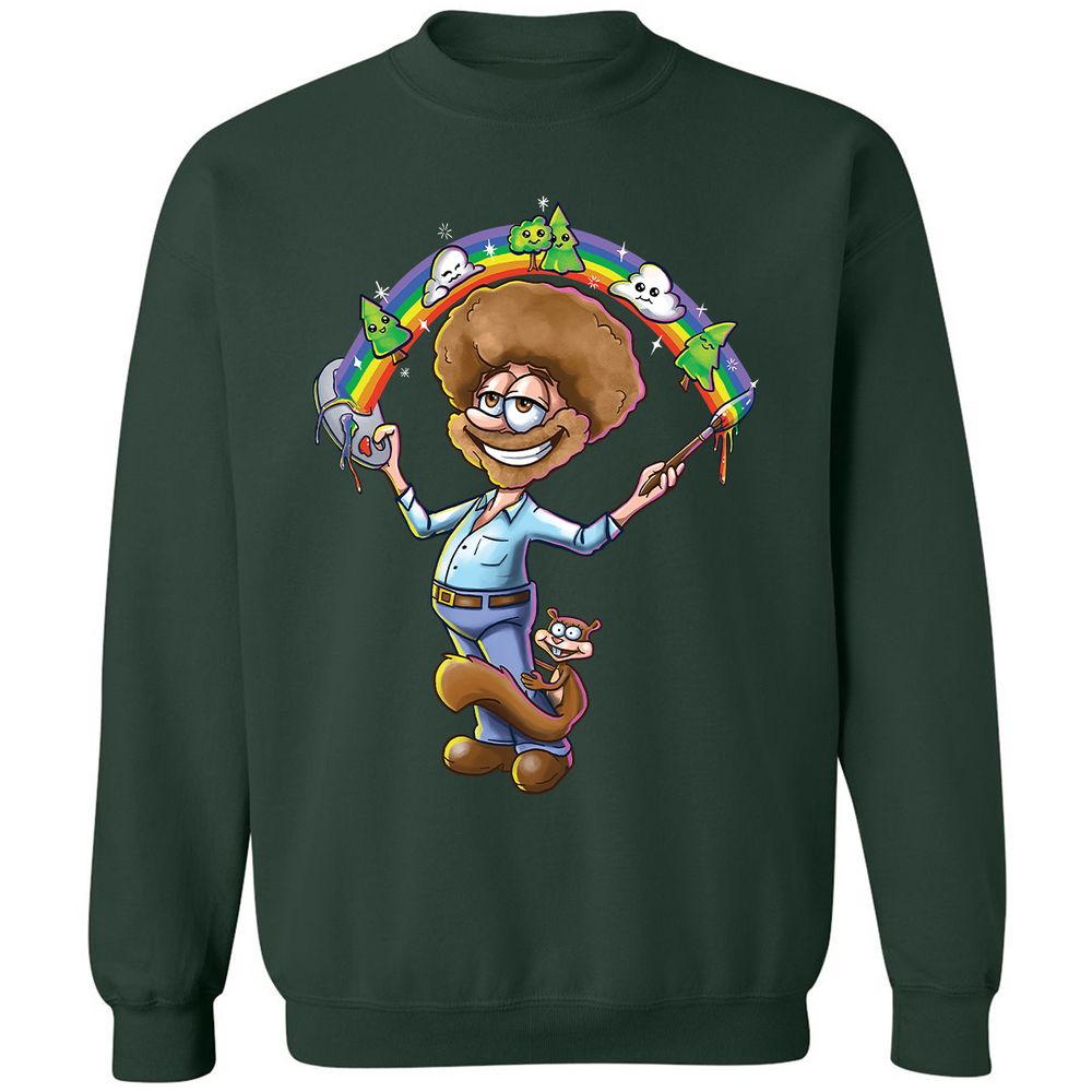 Classic Unisex Sweatshirt - JMQXS5GD - Forest Green - 4