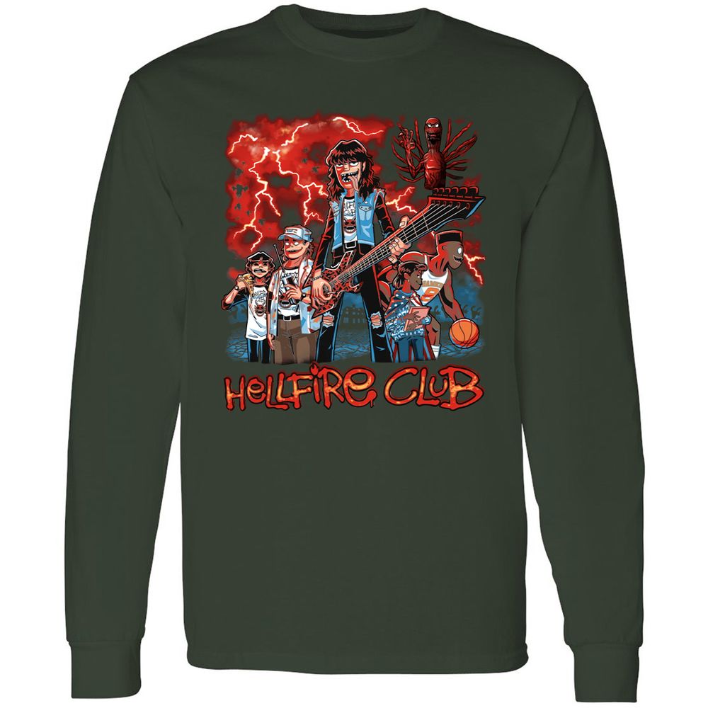 Long Sleeve T-Shirt - 5Q27MNSG - Forest Green - 4