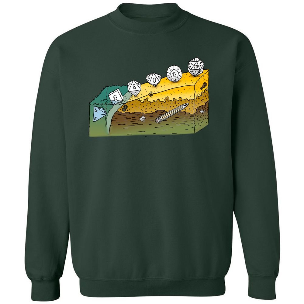 Classic Unisex Sweatshirt - EDYTF629 - Forest Green - 4