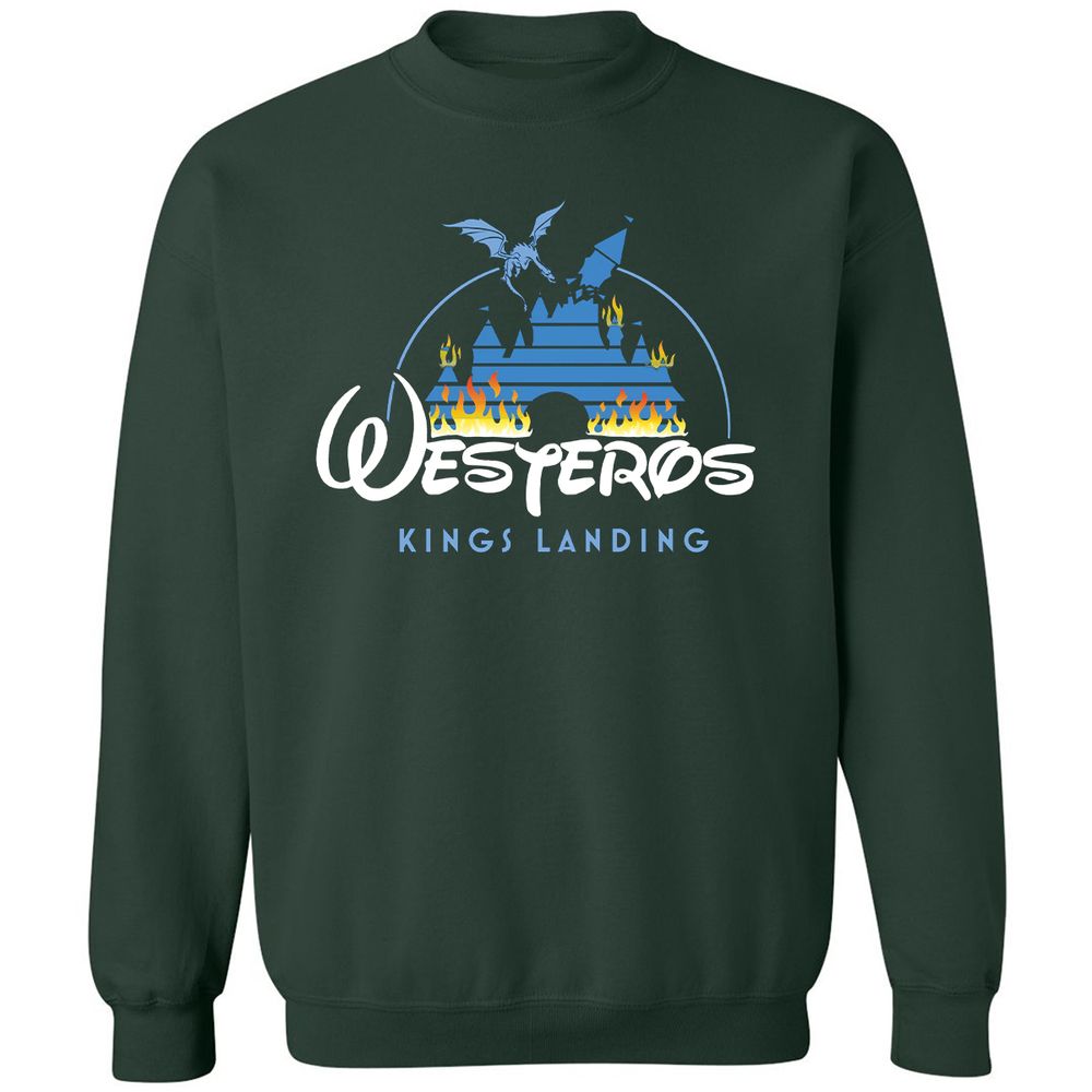 Classic Unisex Sweatshirt - 4HLG5QXJ - Forest Green - 4