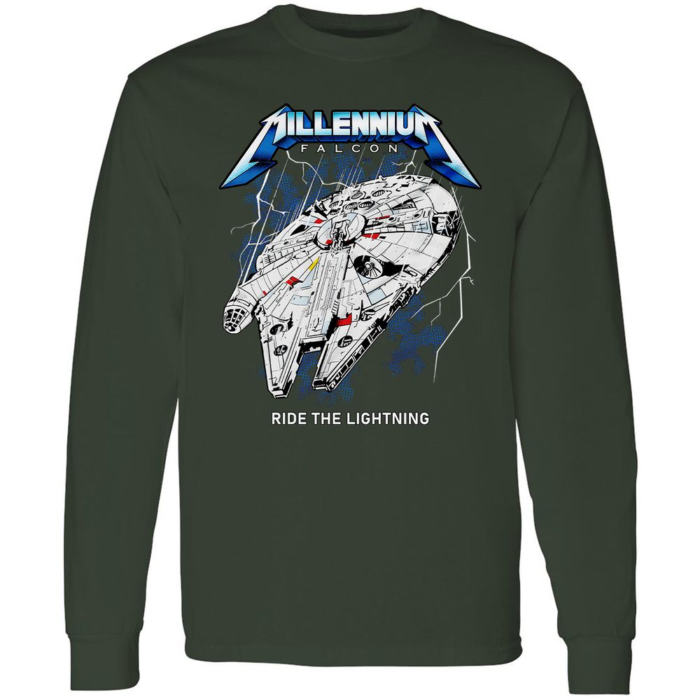 Long Sleeve T-Shirt - TRSY77BW - Forest Green - 4