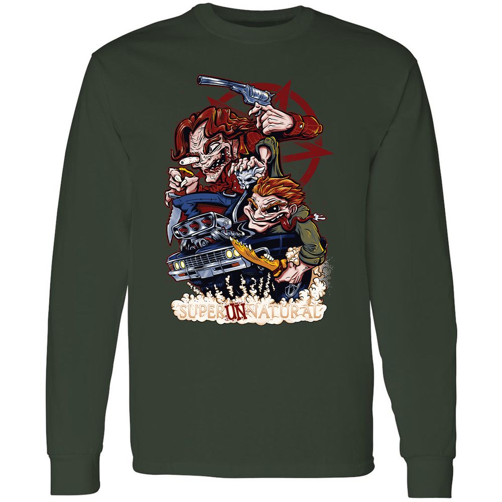 Long Sleeve T-Shirt - VNPNWLG6 - Forest Green - 4