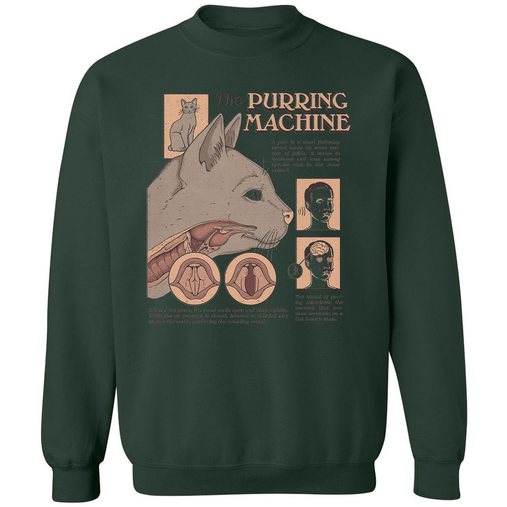 Classic Unisex Sweatshirt - 2SGG7F5D - Forest Green - 4