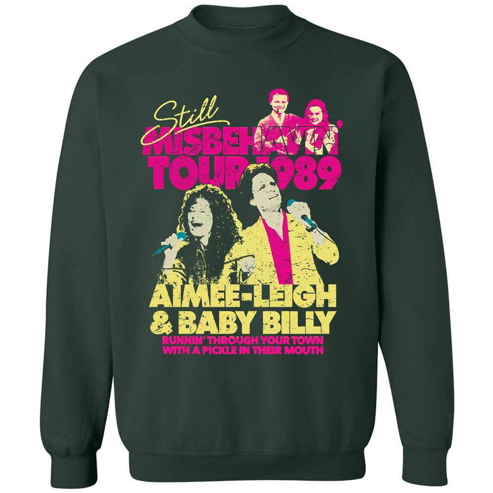 Classic Unisex Sweatshirt - F9Q5U9CC - Forest Green - 4