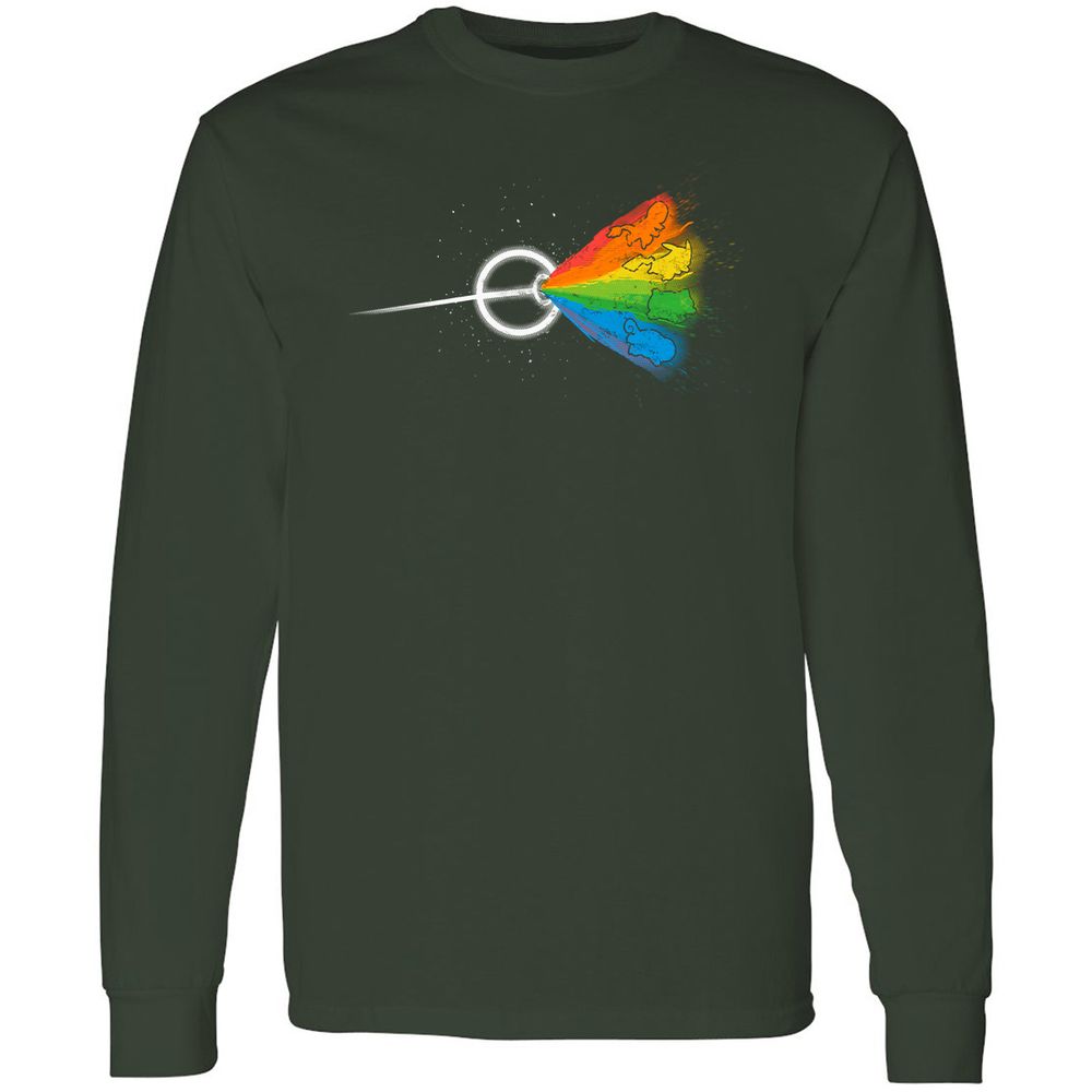 Long Sleeve T-Shirt - 8FG7ADYX - Forest Green - 4