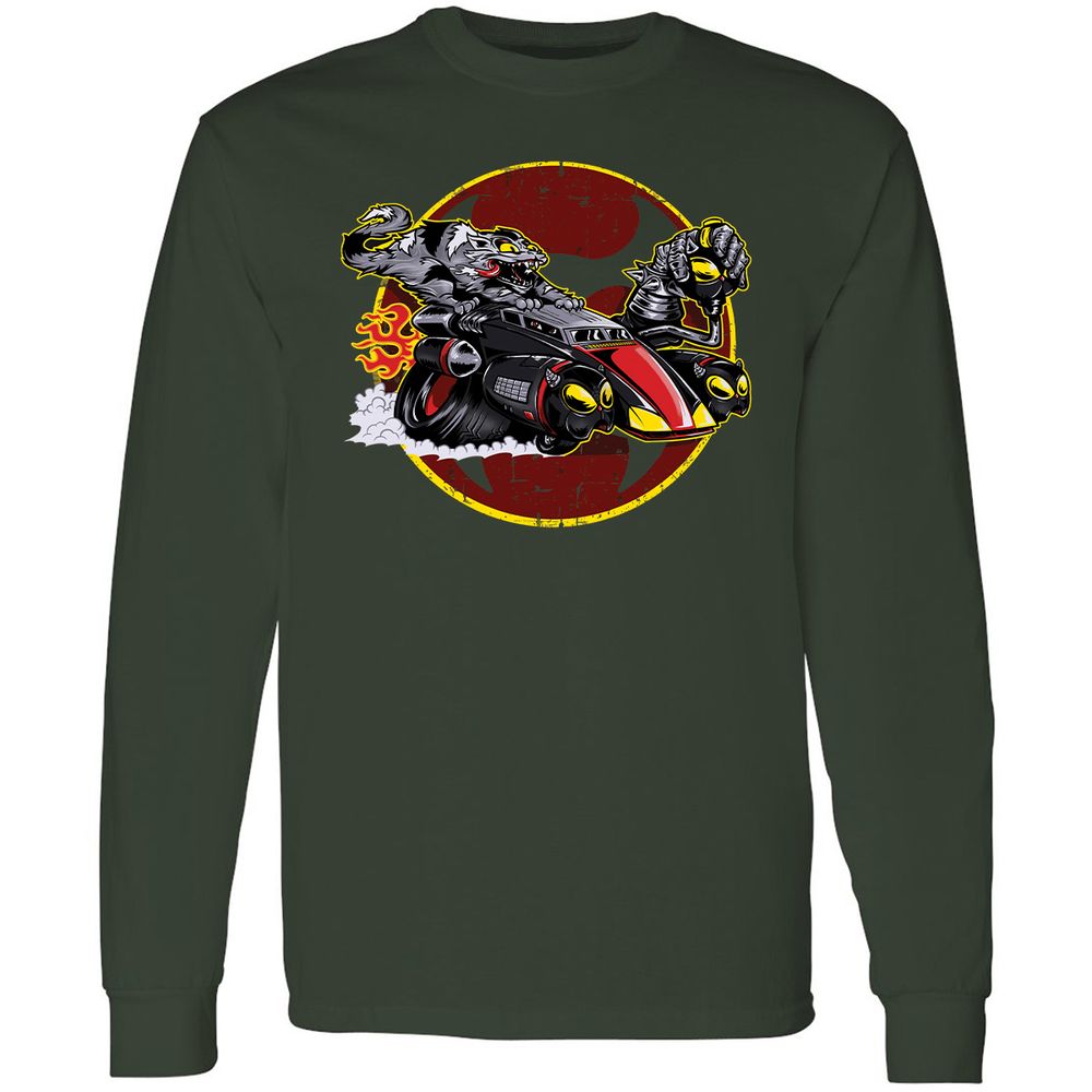 Long Sleeve T-Shirt - 56ETCBNB - Forest Green - 4