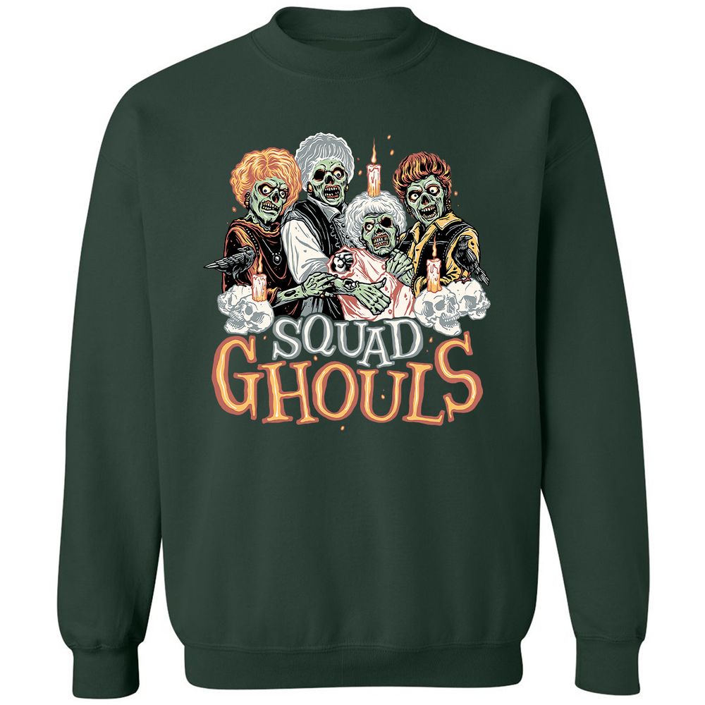 Classic Unisex Sweatshirt - C6GEQKHC - Forest Green - 4