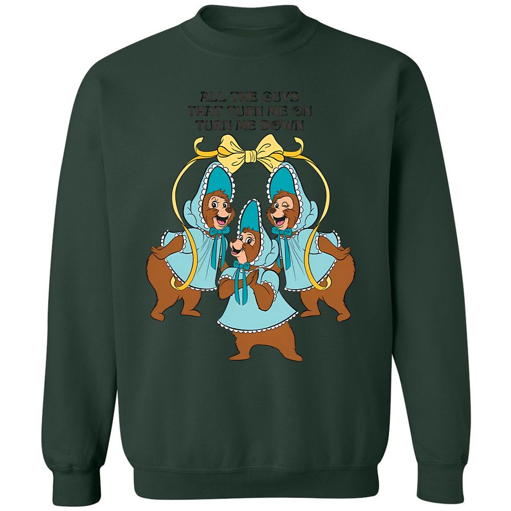Classic Unisex Sweatshirt - 7K1VEC9A - Forest Green - 4